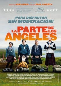 Poster for the movie "La parte de los ángeles"