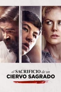 Poster for the movie "El sacrificio de un ciervo sagrado"