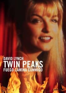 Poster for the movie "Twin Peaks: Fuego camina conmigo"