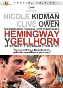 Poster for the movie "Hemingway & Gellhorn"