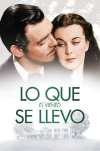 Poster for the movie "Lo que el viento se llevó"