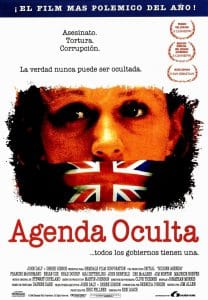Poster for the movie "Agenda oculta"