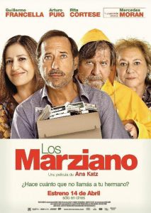 Poster for the movie "Los Marziano"