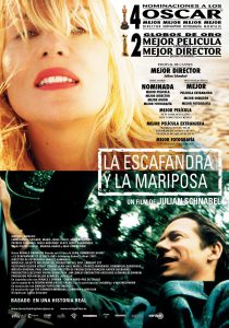 Poster for the movie "La escafandra y la mariposa"