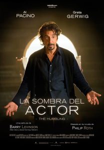 Poster for the movie "La sombra del actor"