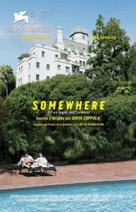 Poster for the movie "Somewhere"