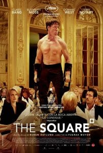 Poster for the movie "The Square"
