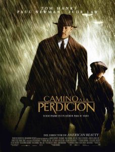 Poster for the movie "Camino a la perdición"