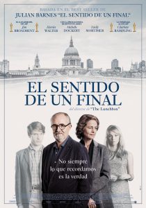 Poster for the movie "El sentido de un final"