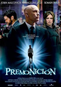 Poster for the movie "Premonición"