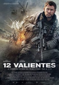 Poster for the movie "12 valientes"