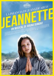 Poster for the movie "Jeannette, la infancia de Juana de Arco"