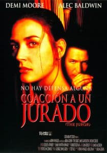 Poster for the movie "Coacción a un jurado"