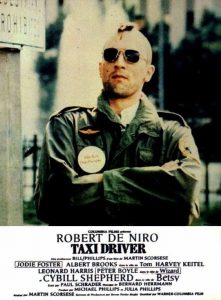 Poster for the movie "Taxi driver"
