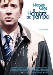 Poster for the movie "El hombre del tiempo"