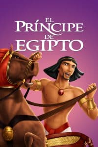 Poster for the movie "El príncipe de Egipto"
