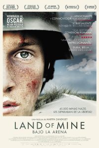 Poster for the movie "Land of Mine (Bajo la arena)"