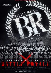 Poster for the movie "Battle Royale"