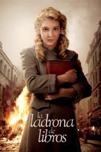 Poster for the movie "La ladrona de libros"