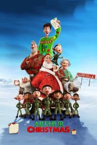 Poster for the movie "Arthur Christmas: Operación regalo"