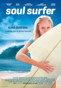 Poster for the movie "Soul Surfer"