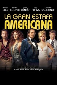 Poster for the movie "La gran estafa americana"