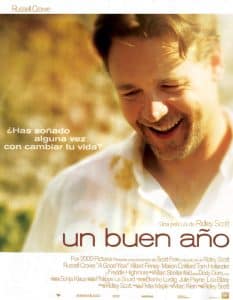 Poster for the movie "Un buen año"