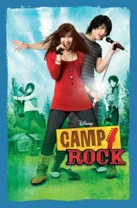 Poster for the movie "Camp Rock"