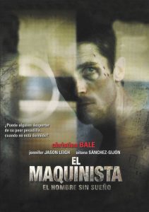 Poster for the movie "El maquinista"