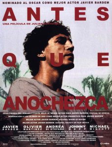 Poster for the movie "Antes que anochezca"