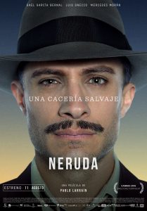 Poster for the movie "Neruda"