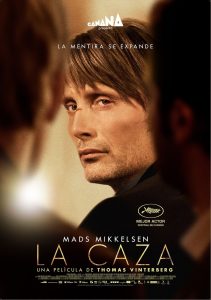 Poster for the movie "La caza"