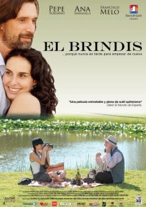 Poster for the movie "El brindis"