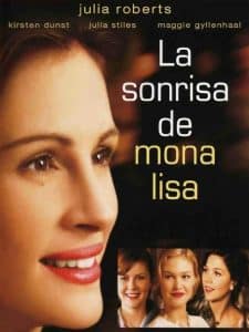 Poster for the movie "La sonrisa de Mona Lisa"