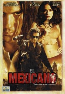 Poster for the movie "El mexicano"