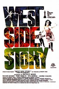 Poster for the movie "West Side Story (Amor sin barreras)"