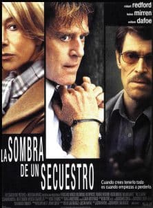 Poster for the movie "La sombra de un secuestro"