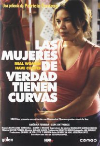 Poster for the movie "Las mujeres de verdad tienen curvas"