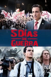 Poster for the movie "5 días de guerra"