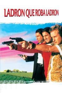 Poster for the movie "Bottle Rocket (Ladrón que roba a ladrón)"