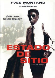 Poster for the movie "Estado de sitio"