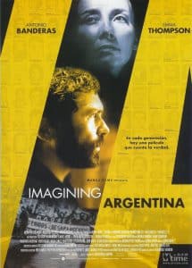 Poster for the movie "Imagining Argentina"