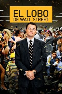 Poster for the movie "El lobo de Wall Street"