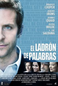 Poster for the movie "El ladrón de palabras"