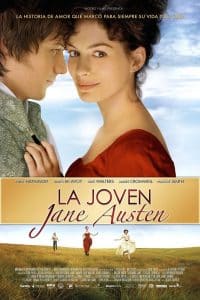 Poster for the movie "La joven Jane Austen"