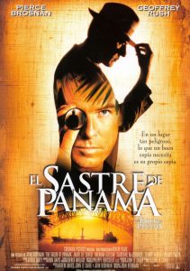 Poster for the movie "El sastre de Panamá"