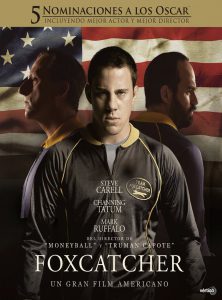 Poster for the movie "Foxcatcher"
