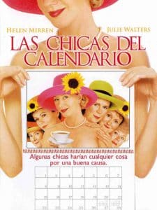 Poster for the movie "Las chicas del calendario"