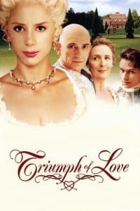 Poster for the movie "El triunfo del amor"