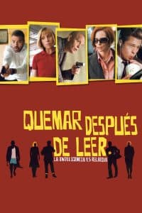 Poster for the movie "Quemar después de leer"